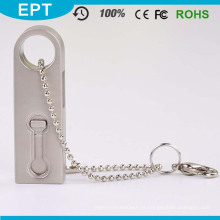 Metal keychain giratório 64gb 128gb usb flash drive (tj126)